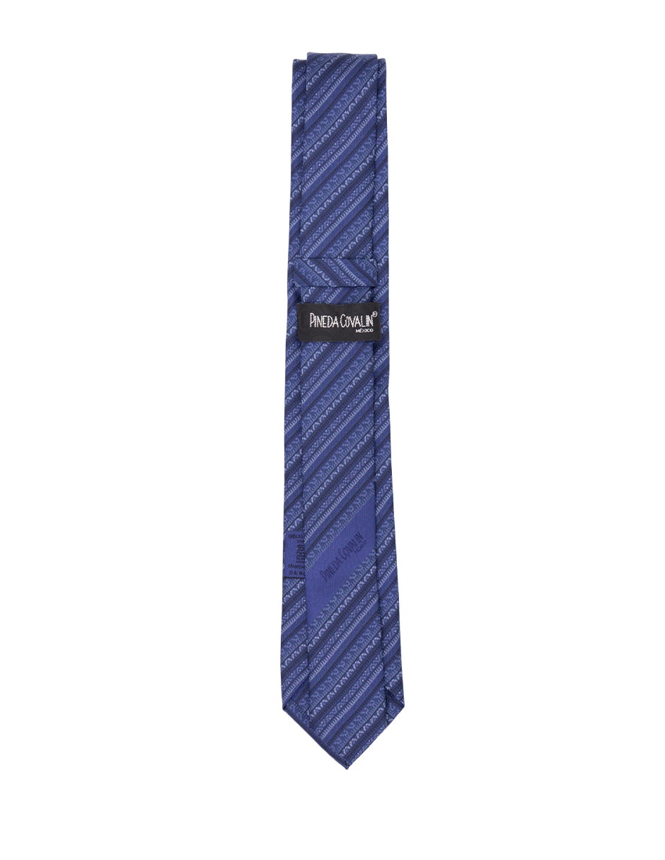 Corbata slim de seda estampado para hombre 5