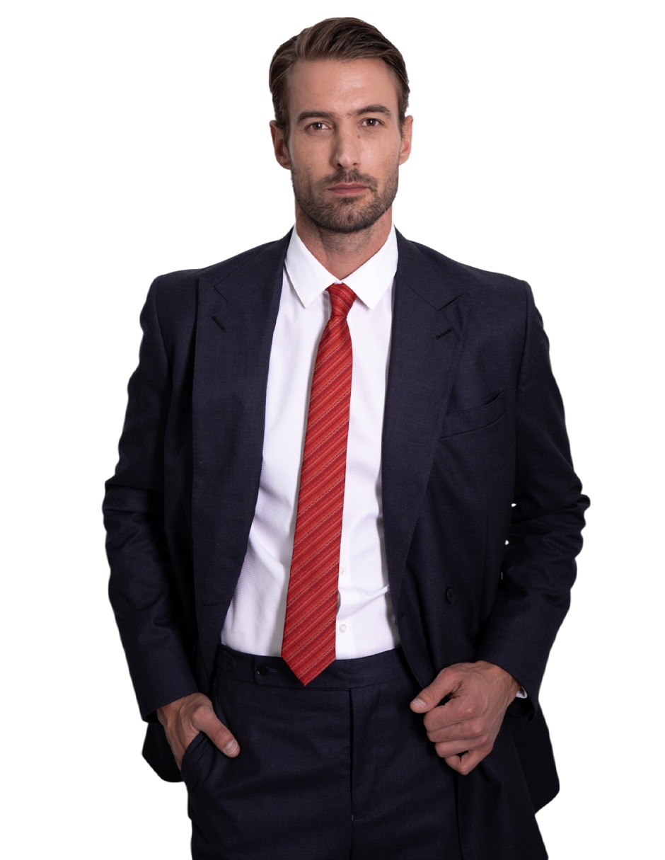 Corbata slim de seda estampado para hombre 3