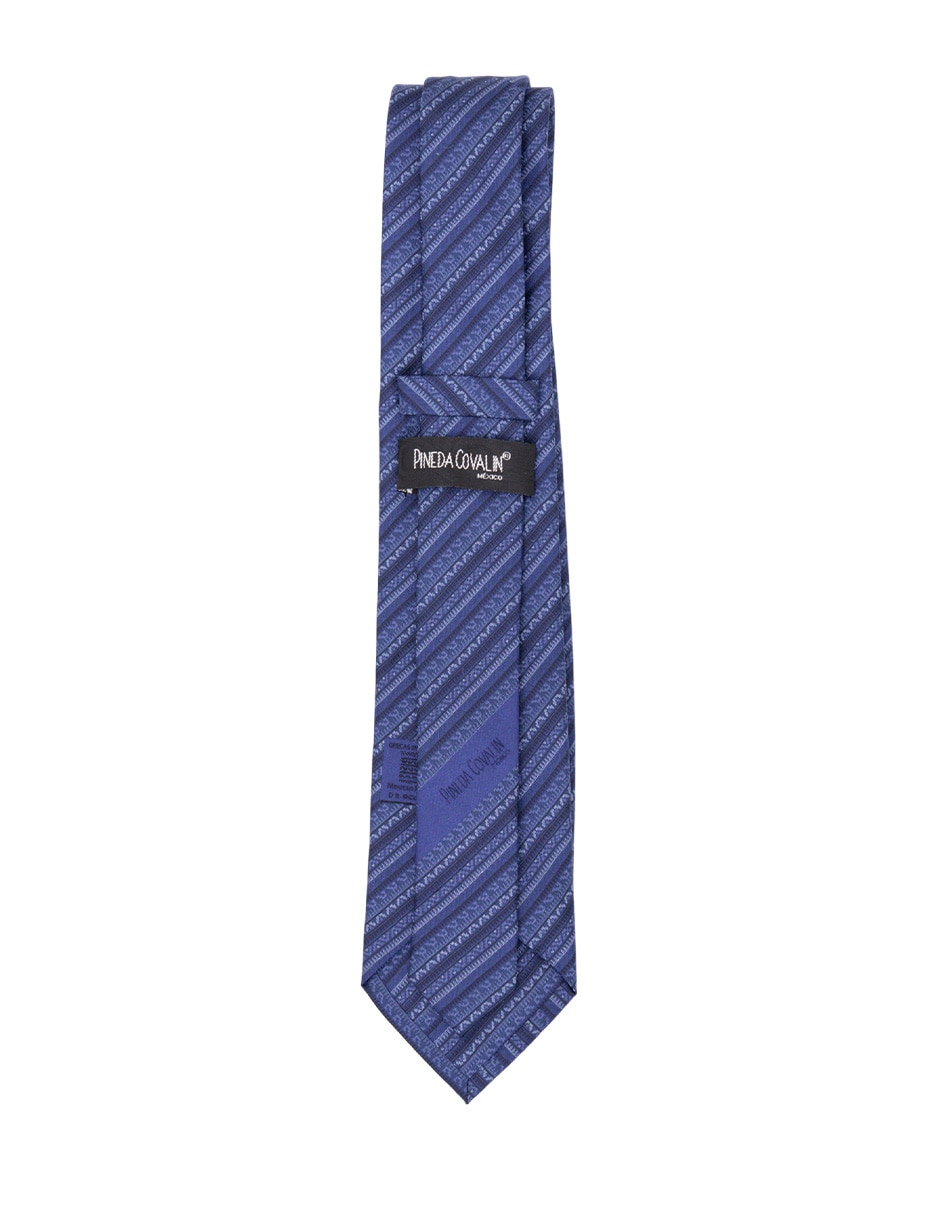 Corbata regular de seda estampado para hombre 5