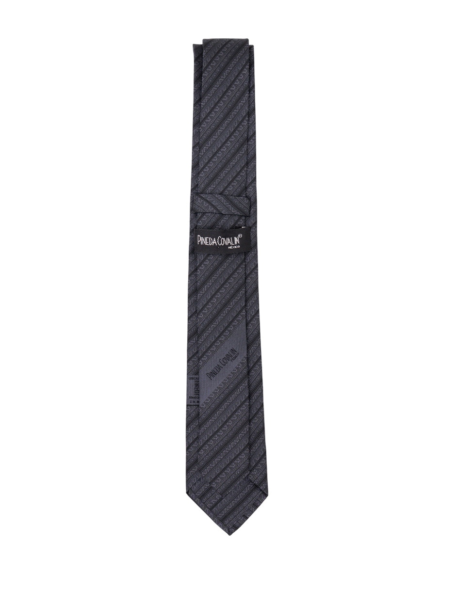 Corbata slim de seda estampado para hombre 5
