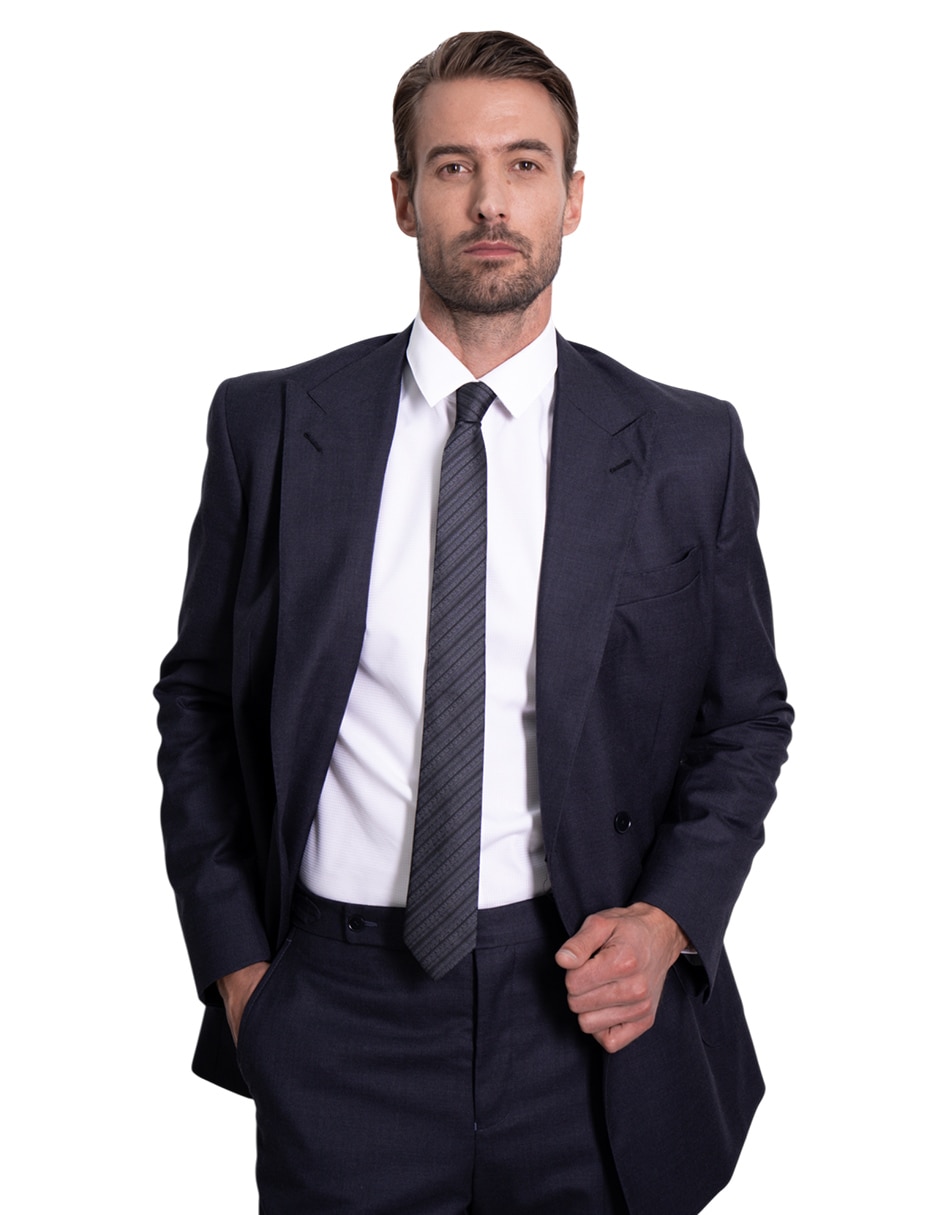 Corbata slim de seda estampado para hombre 3