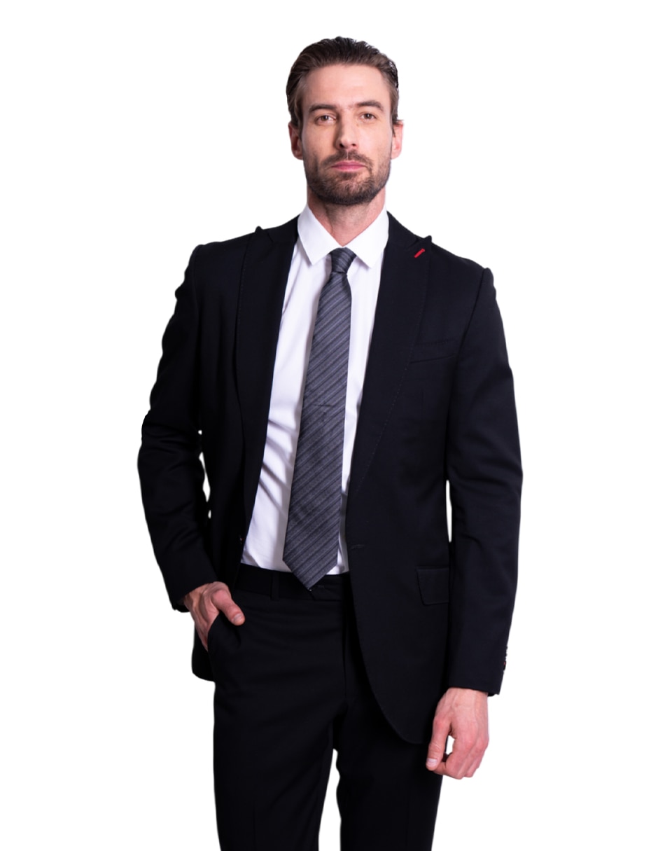 Corbata regular de seda estampado para hombre