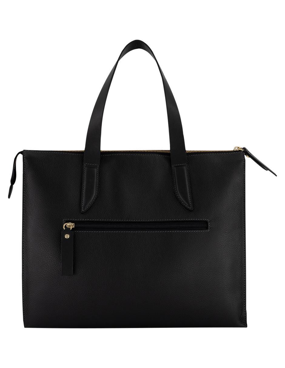 Bolsa shopper de piel para mujer 5