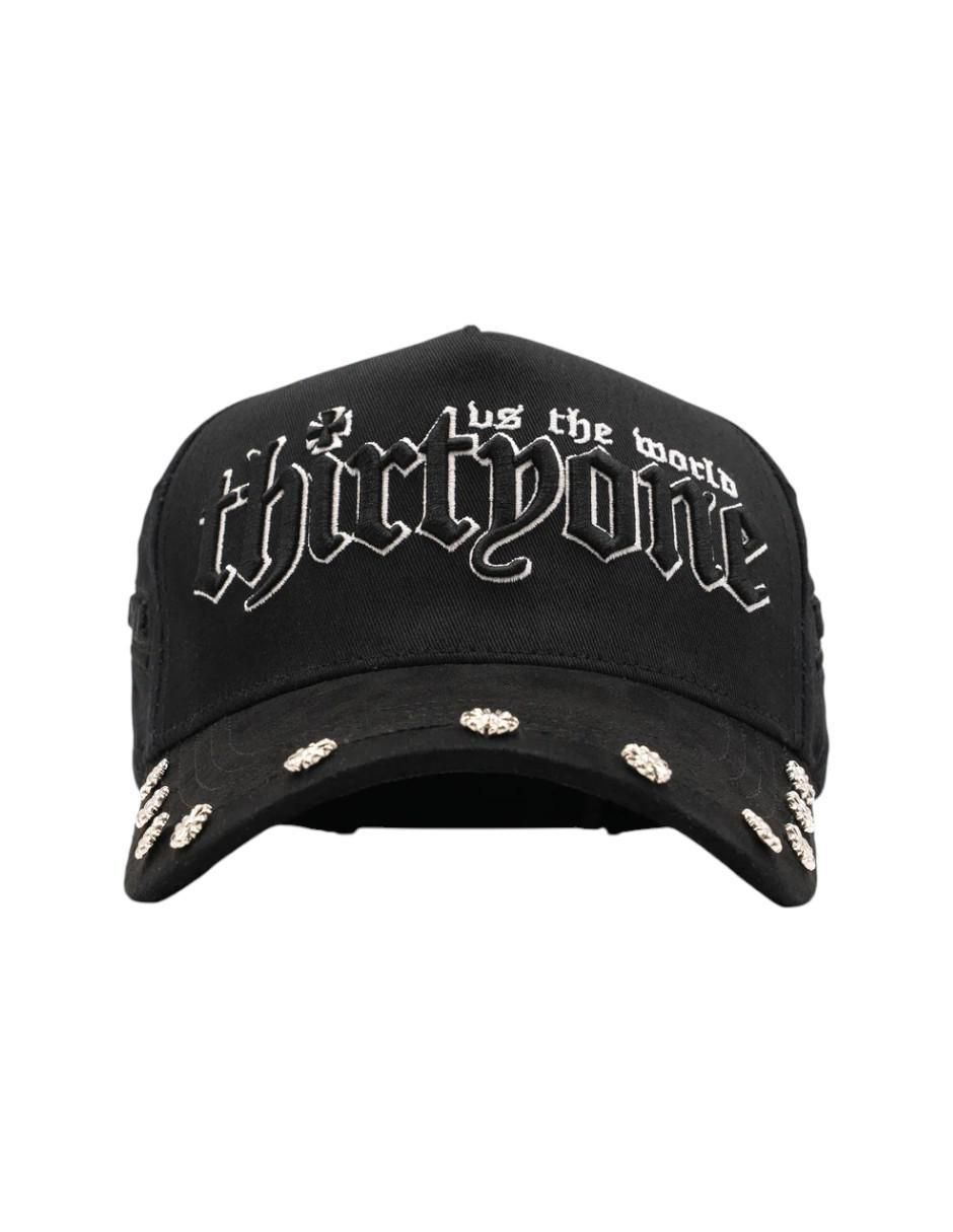 Gorra visera semicurva snapback casual 31 hats VS the world para hombre