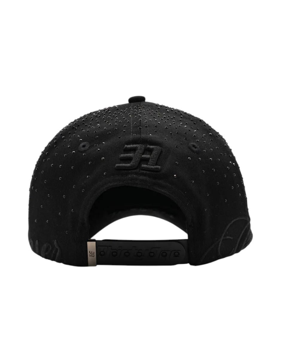 Gorra con visera semicurva snapback Forever Black para adulto 4