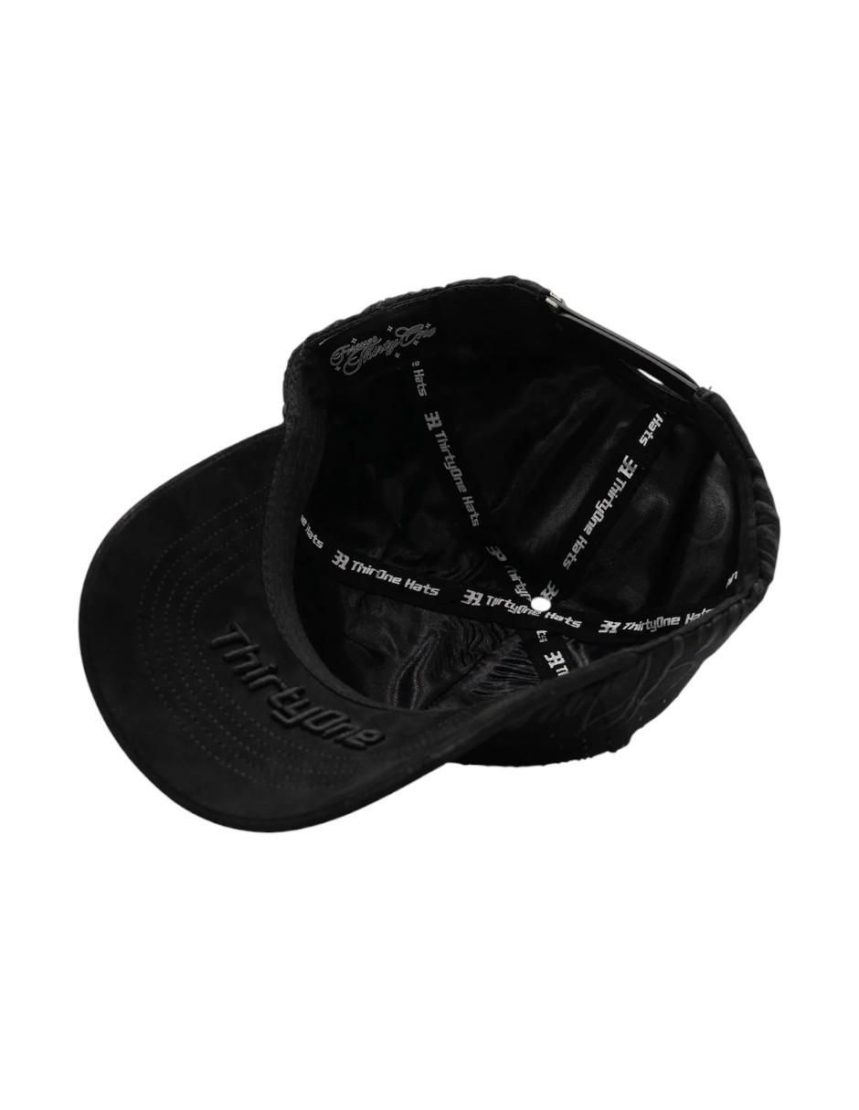 Gorra con visera semicurva snapback Forever Black para adulto 6
