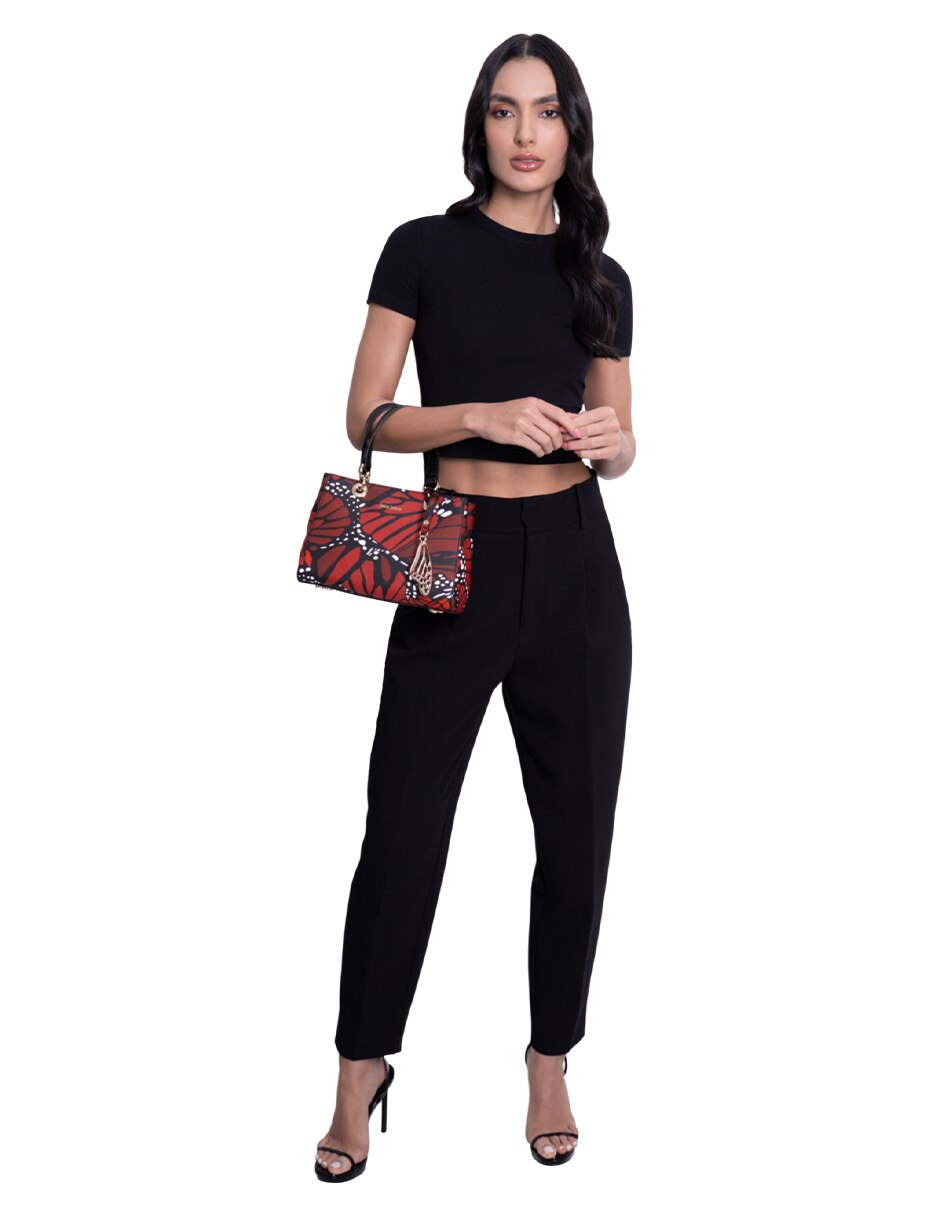 Bolsa satchel Mariposa Macro para mujer 5