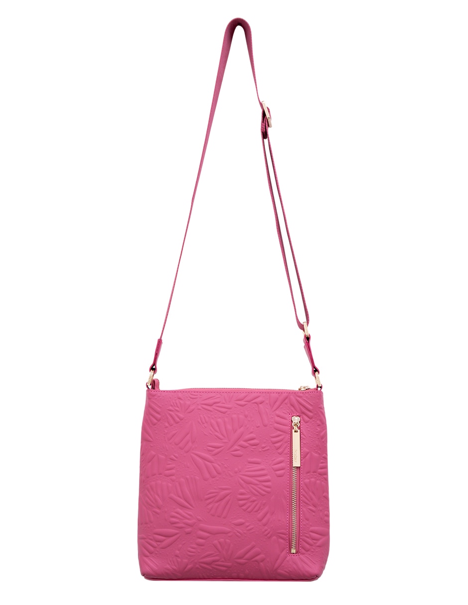 Bolsa messenger de piel para mujer 5