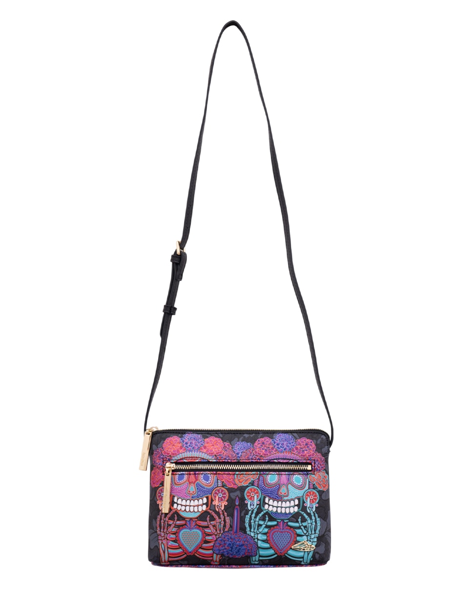 Bolsa crossbody Día De Muertos Catrina para mujer