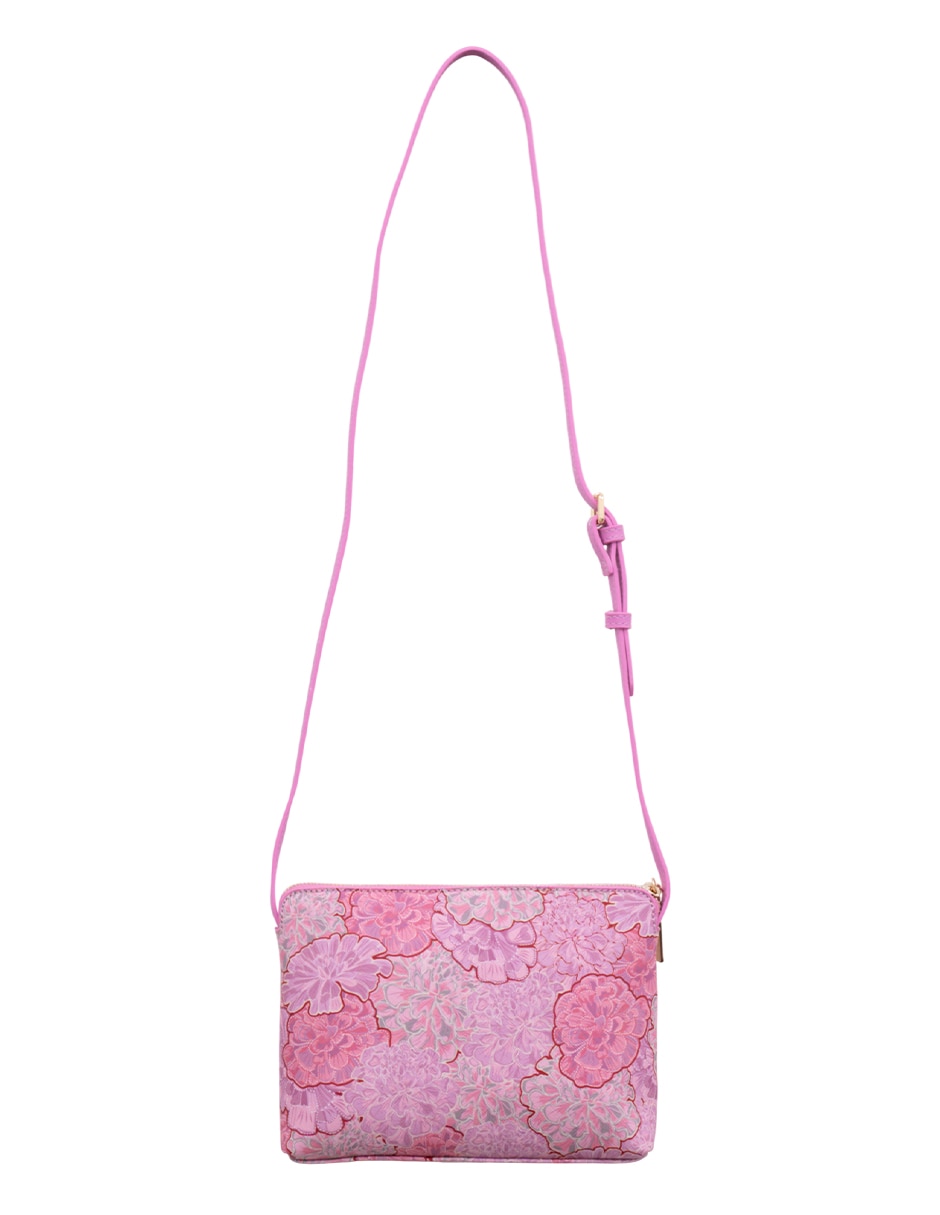 Bolsa crossbody pineda covalin cempasúchil ofrenda para mujer