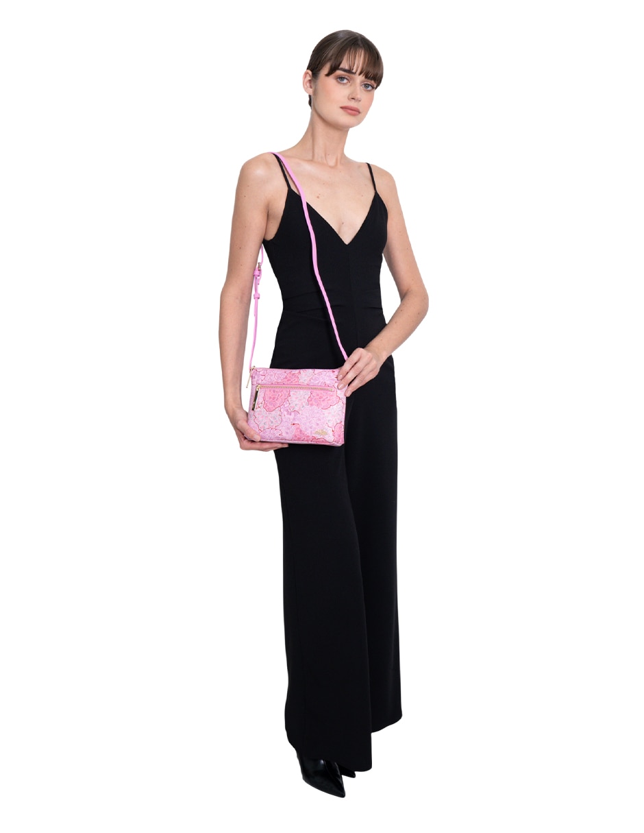 Bolsa crossbody pineda covalin cempasúchil ofrenda para mujer
