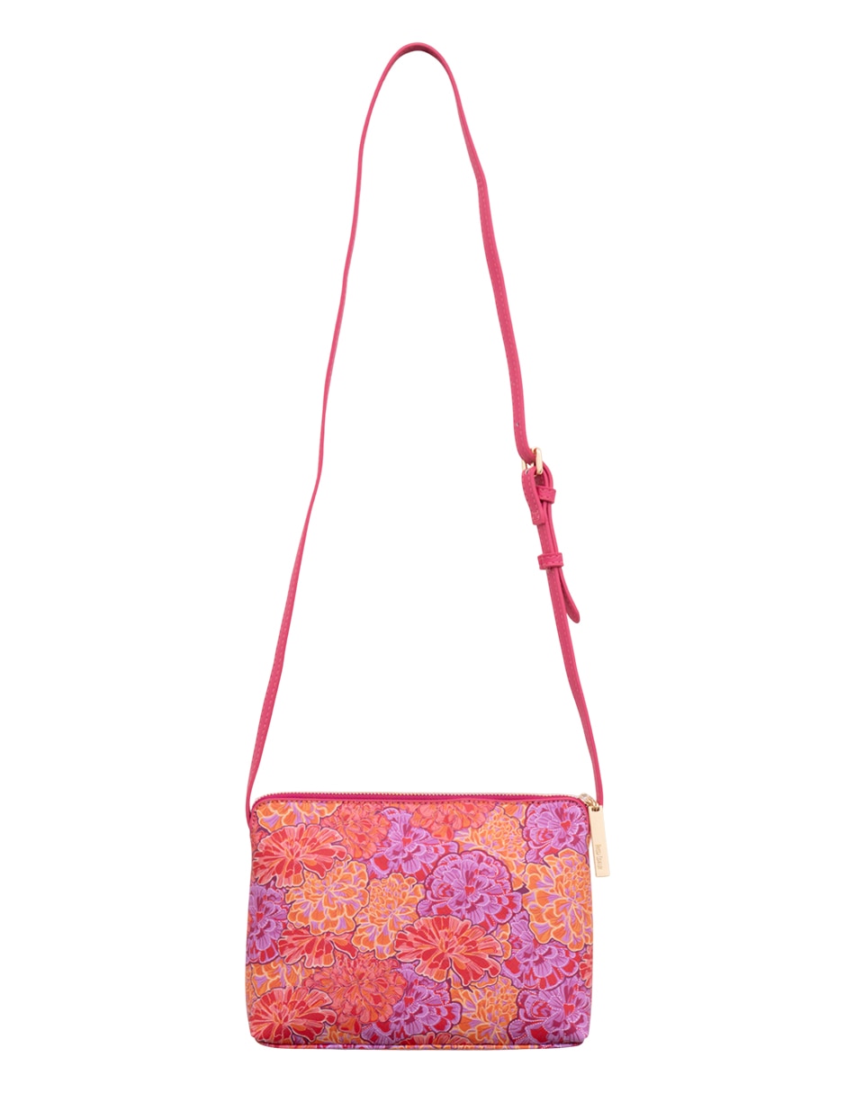 Bolsa crossbody pineda covalin cempasúchil ofrenda para mujer