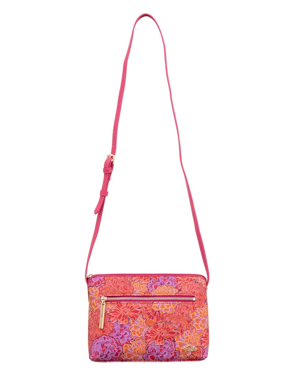 Bolsa crossbody pineda covalin cempasúchil ofrenda para mujer