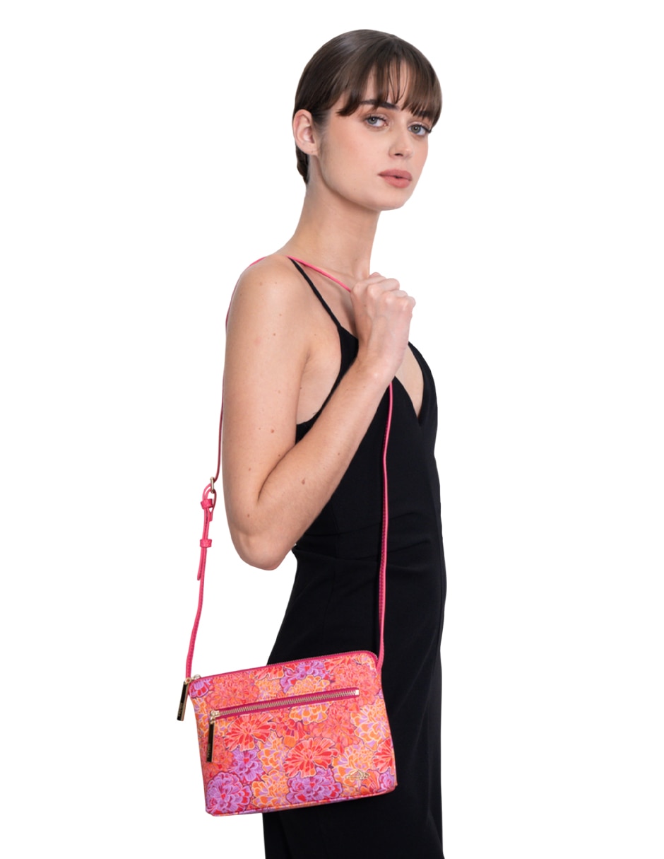 Bolsa crossbody Cempasúchil Ofrenda para mujer