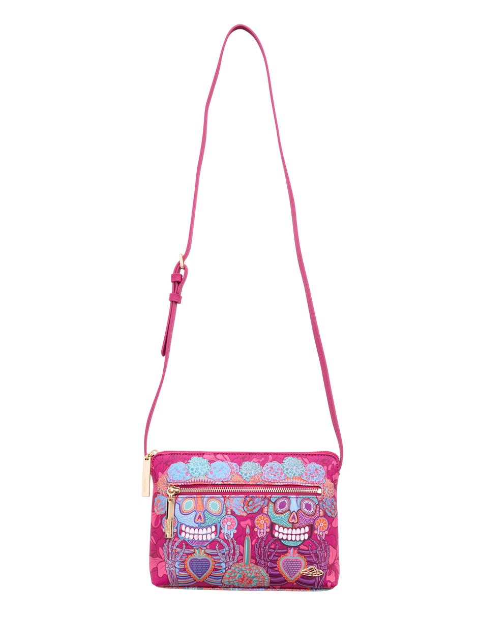 Bolsa crossbody pineda covalin día de muertos catrina para mujer