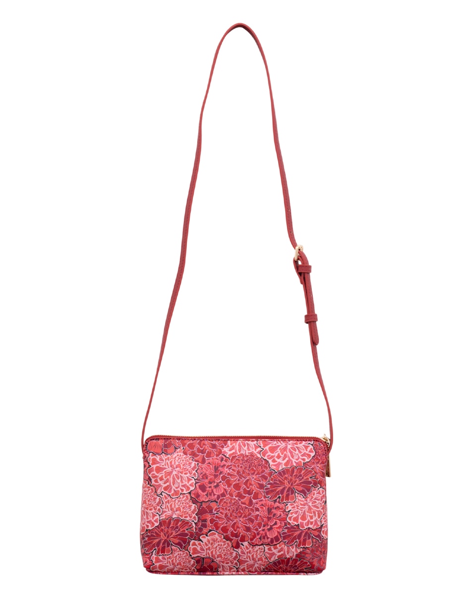 Bolsa crossbody pineda covalin cempasúchil ofrenda para mujer