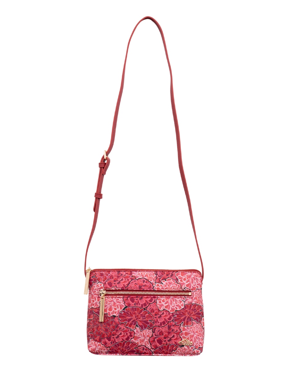 Bolsa crossbody pineda covalin cempasúchil ofrenda para mujer