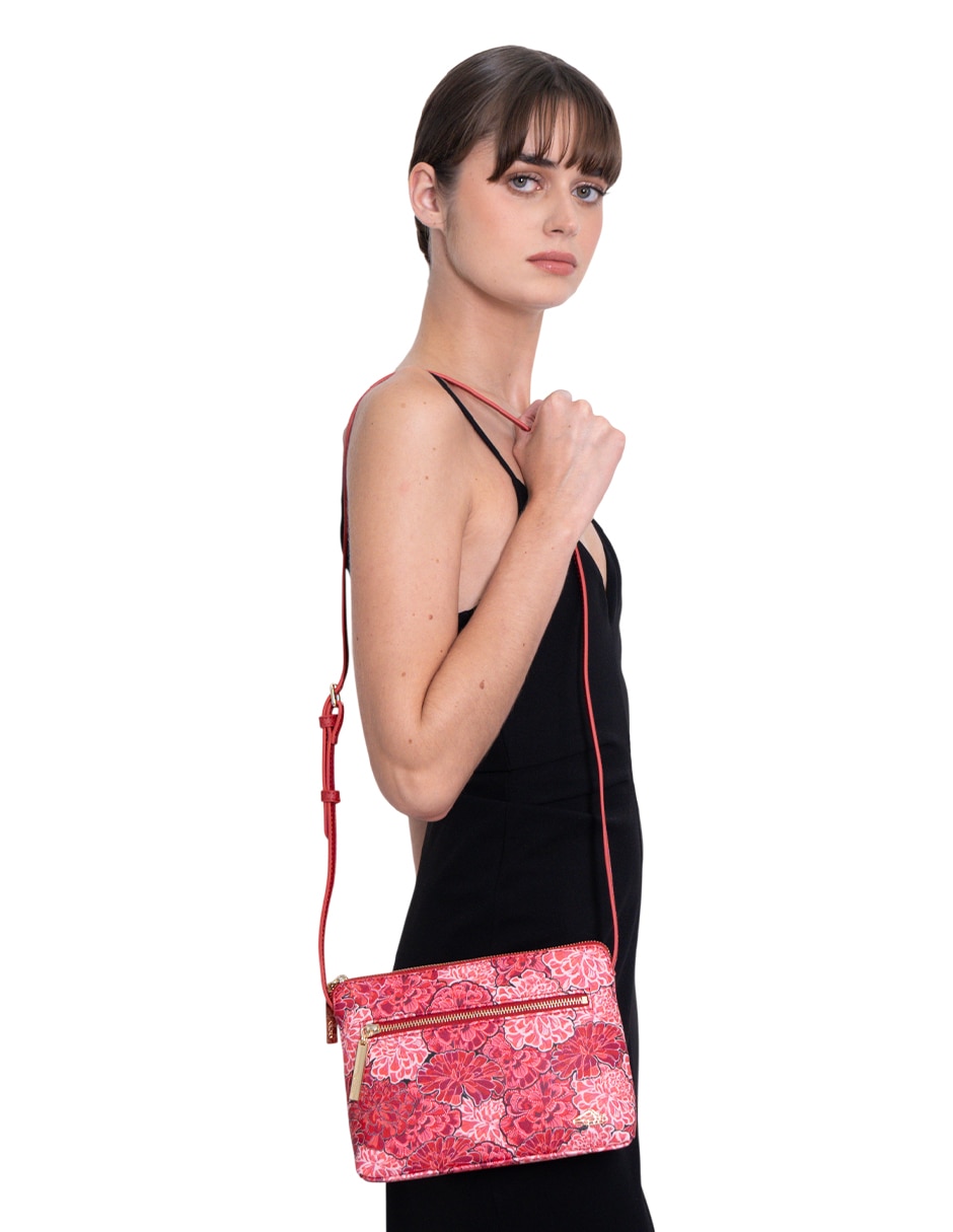 Bolsa crossbody Cempasúchil Ofrenda para mujer