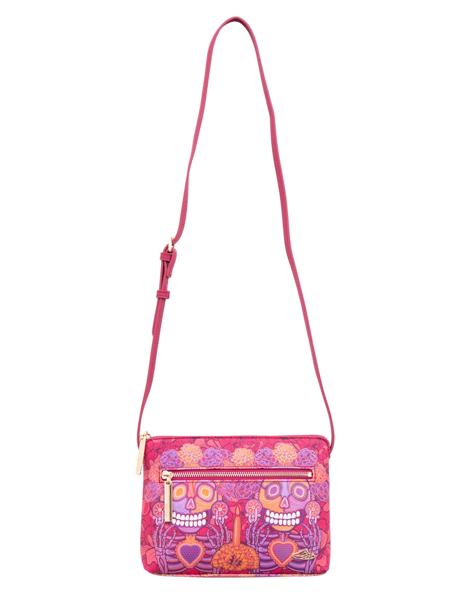 Bolsa crossbody pineda covalin día de muertos catrina para mujer