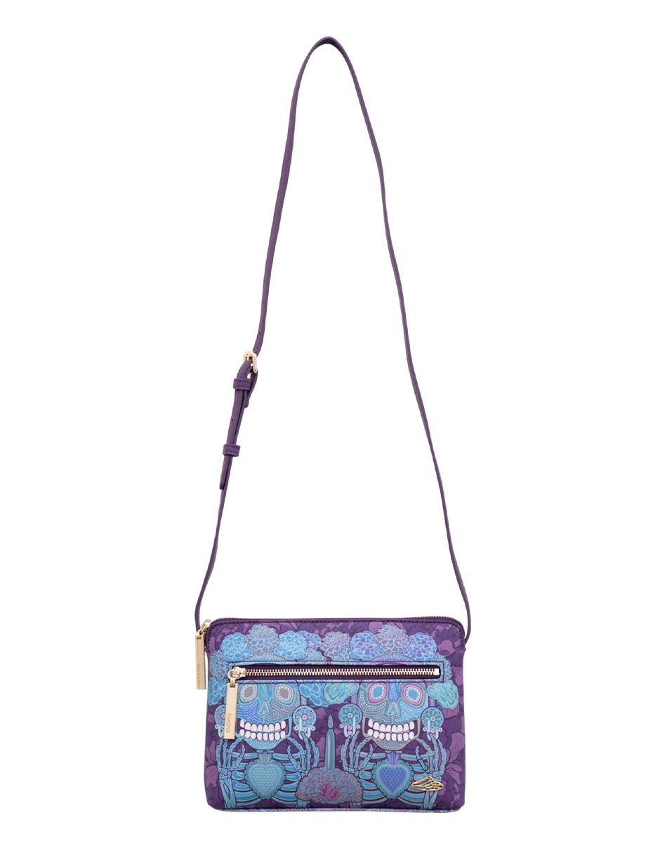 Bolsa crossbody pineda covalin día de muertos catrina para mujer