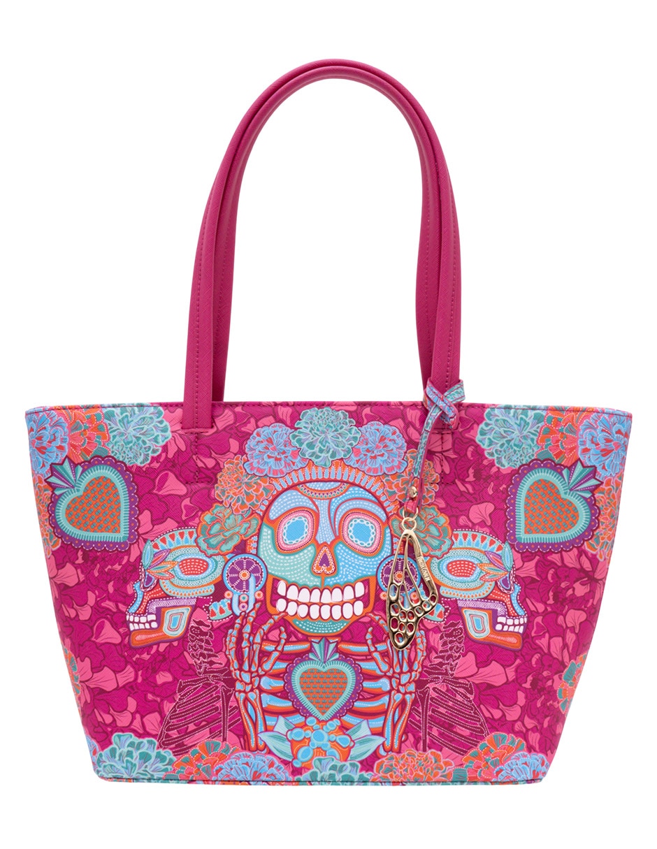 Bolsa tote Día de Muertos Catrina para mujer 1