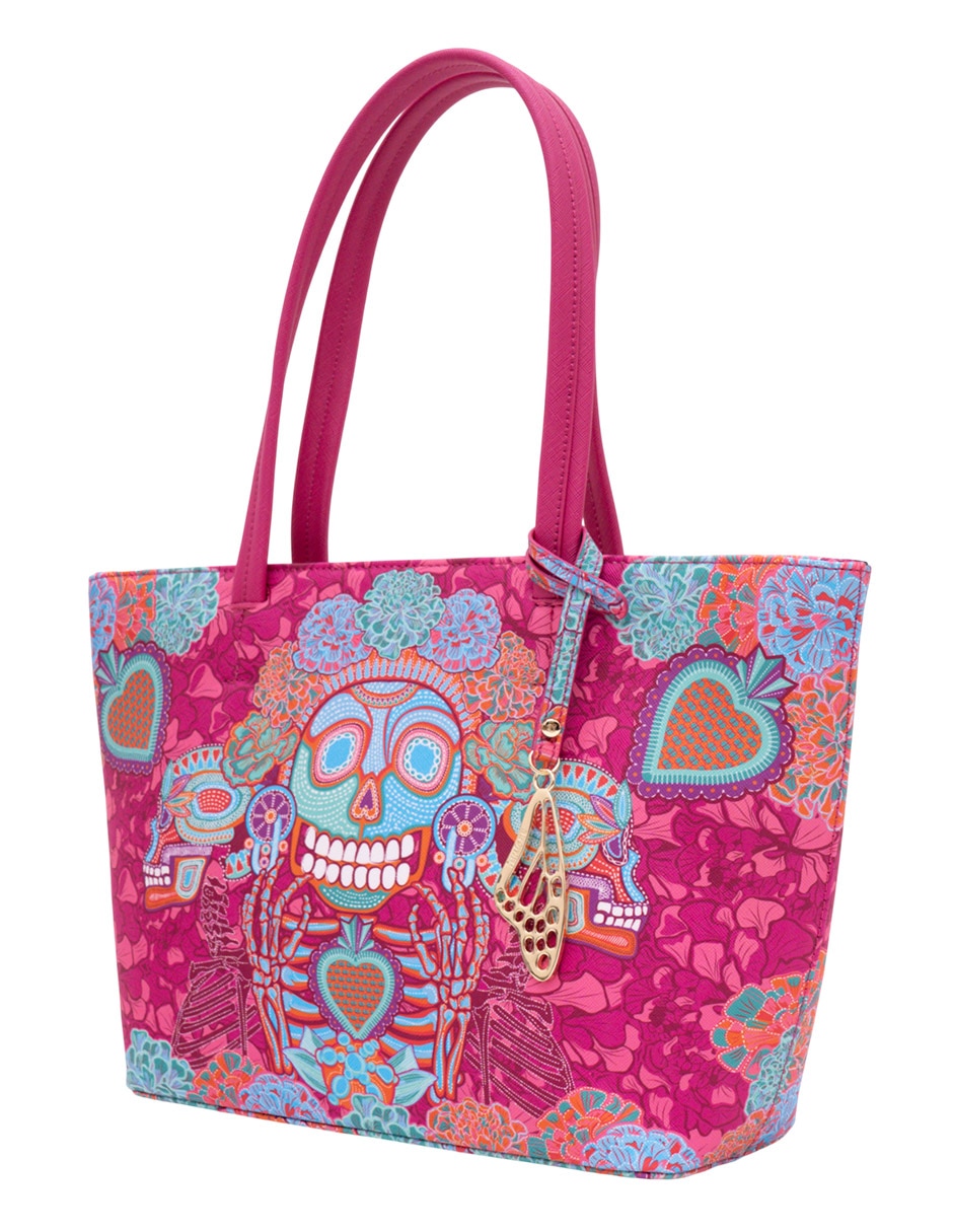 Bolsa tote Día De Muertos Catrina para mujer 6