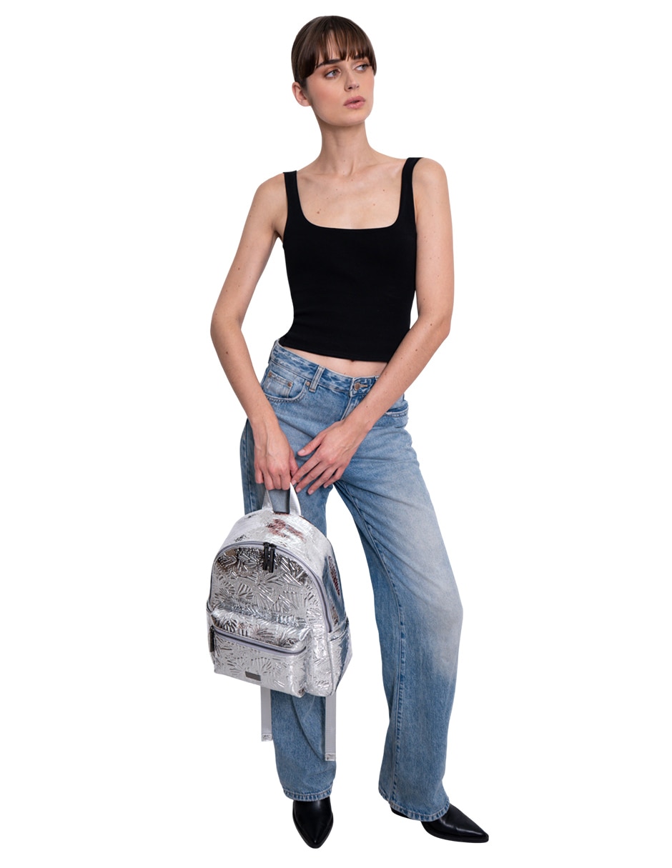 Mochila casual Grabado Mariposa 6