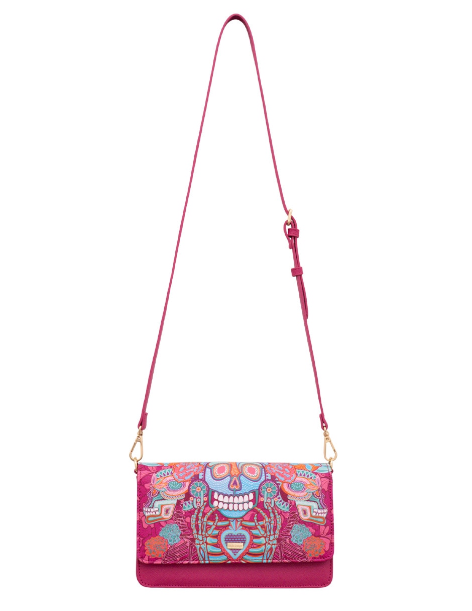 Bolsa crossbody Día De Muertos Catrina para mujer