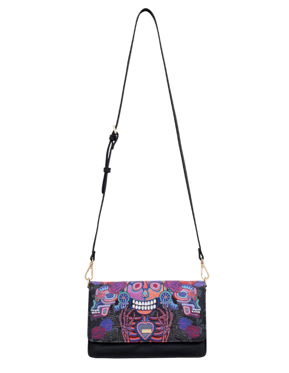 Bolsa crossbody Día De Muertos Catrina para mujer Bolsa crossbody Día De Muertos Catrina para mujer
