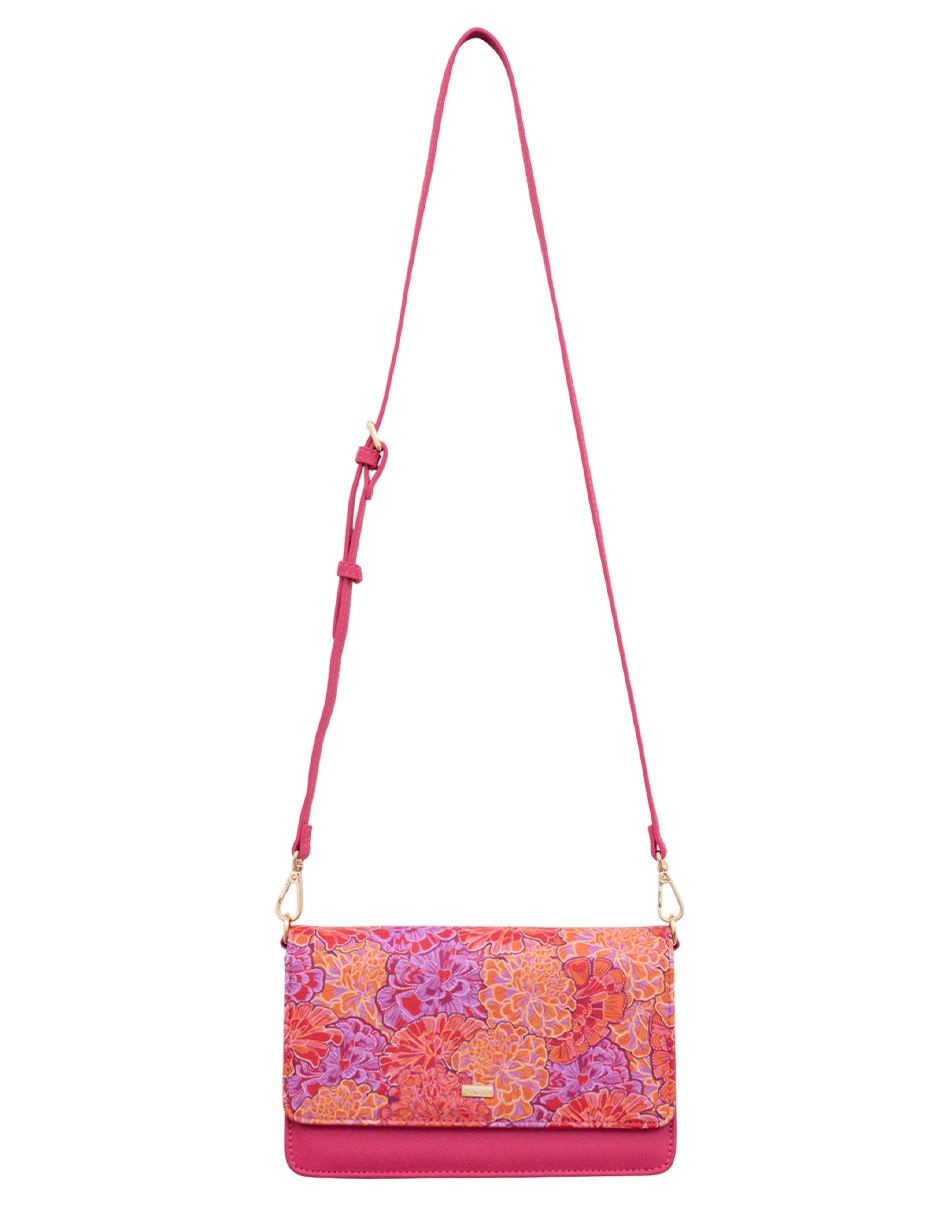 Bolsa crossbody Cempasúchil Ofrenda para mujer