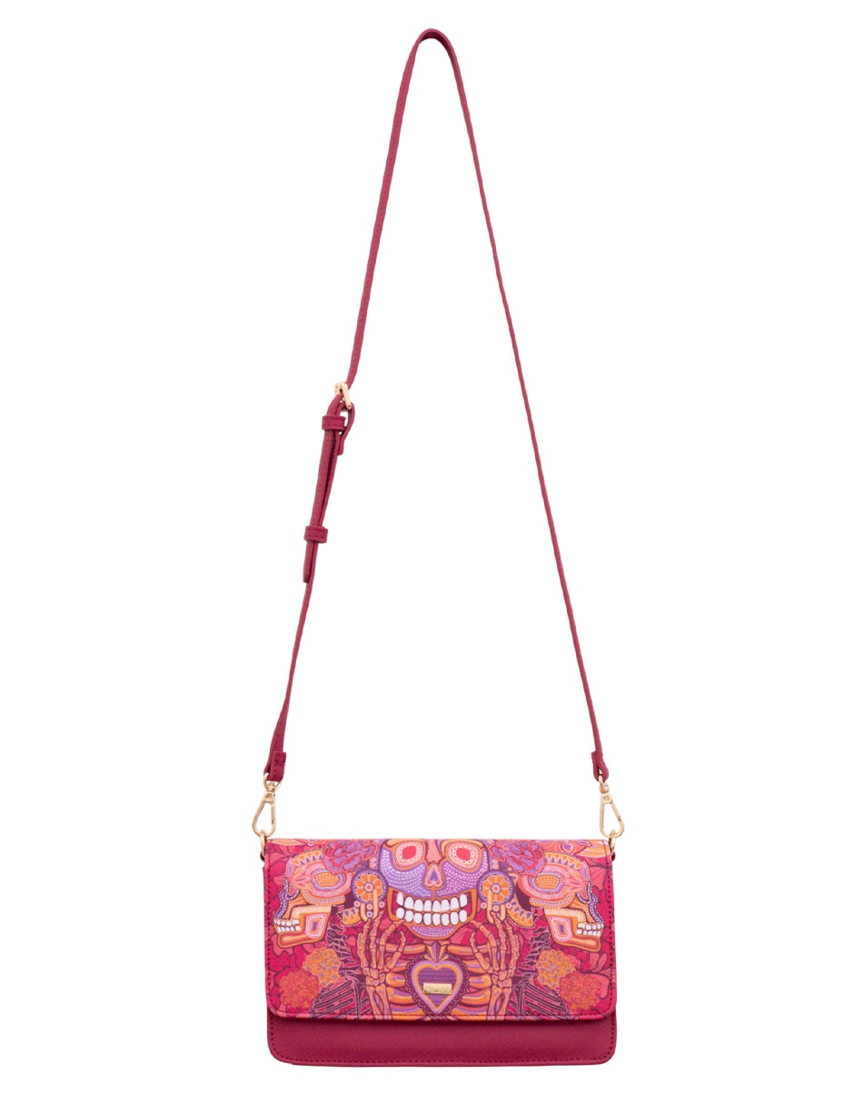 Bolsa crossbody Día De Muertos Catrina para mujer