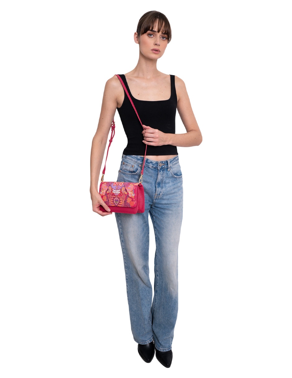 Bolsa crossbody Día De Muertos Catrina para mujer