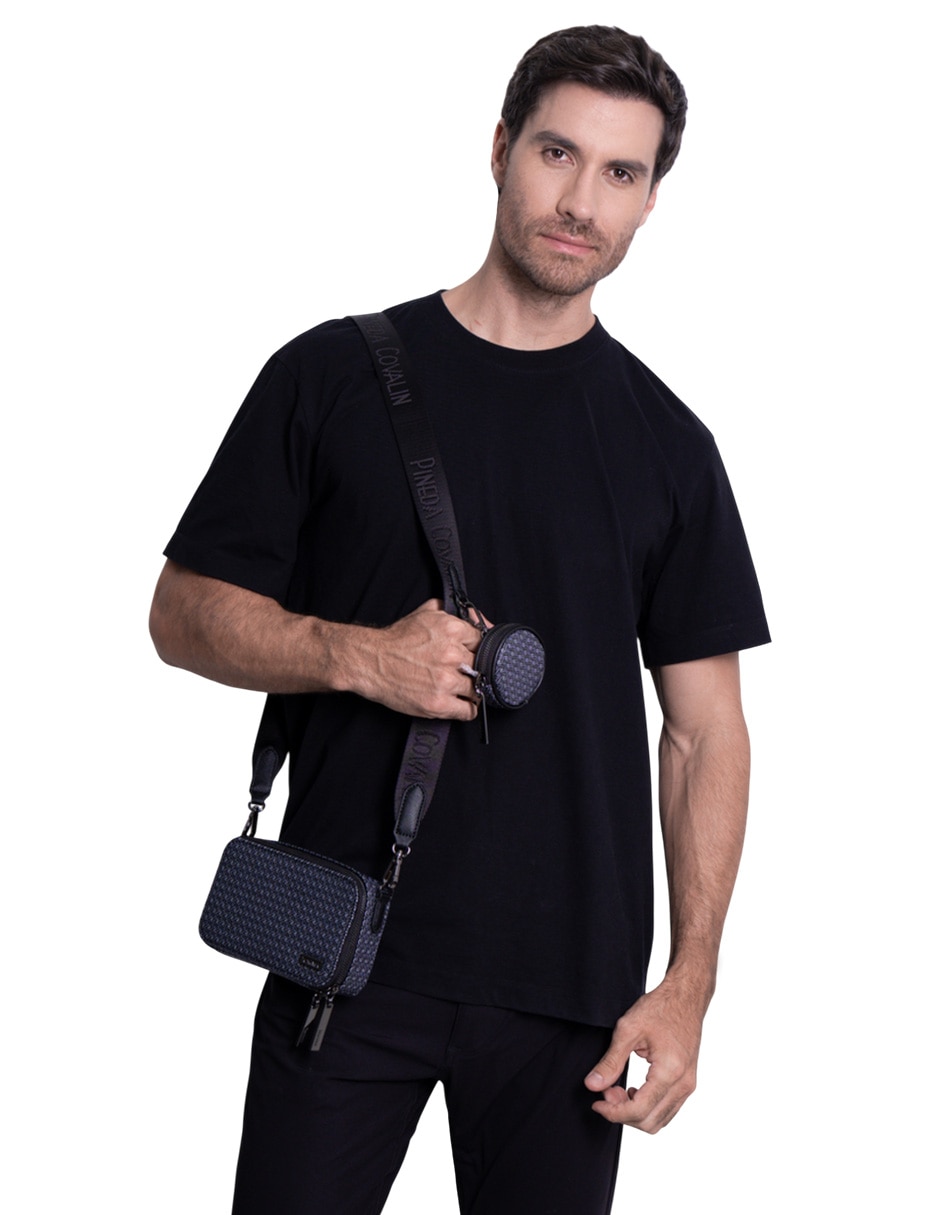Bolsa crossbody Pineda Covalin Grecas Mitla para hombre 3