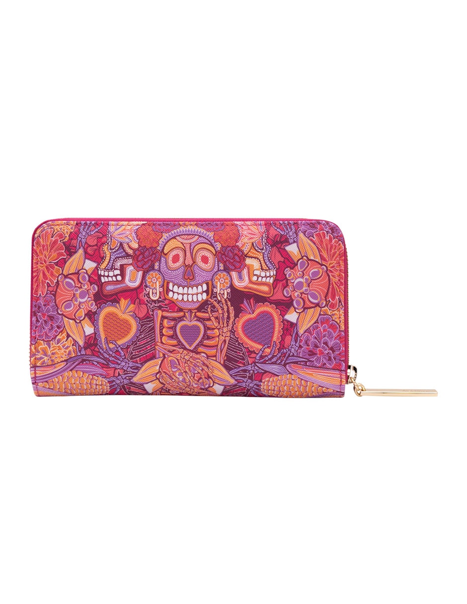 Cartera Día De Muertos Catrina para mujer 4