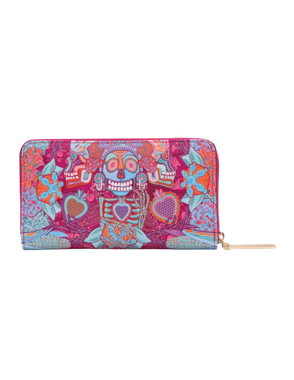 Cartera Día De Muertos Catrina para mujer