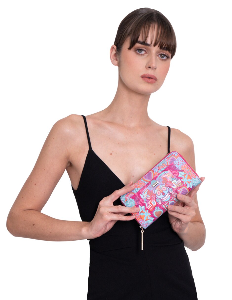 Cartera Día De Muertos Catrina para mujer