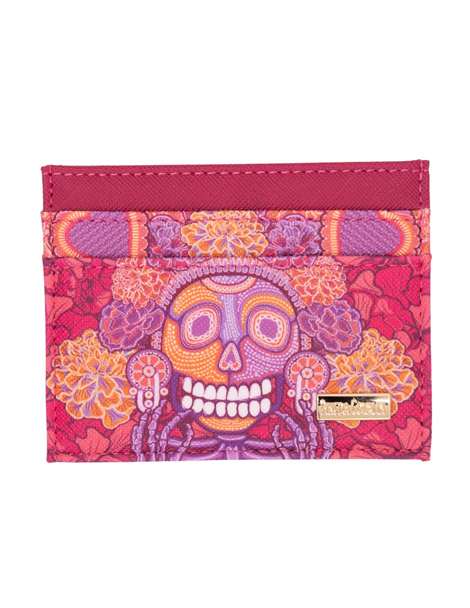 Tarjetero Pineda Covalin Día de Muertos Catrina para mujer 1