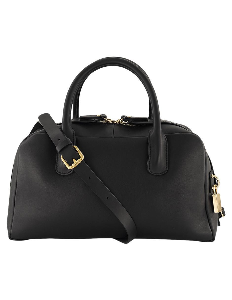 Bolsa bowler de piel para mujer 5