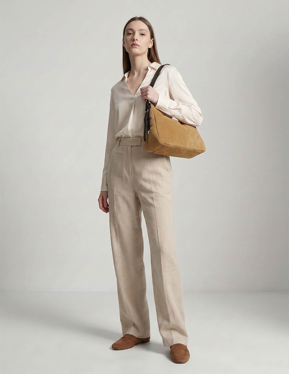 Bolsa Shoulder de piel para mujer 4
