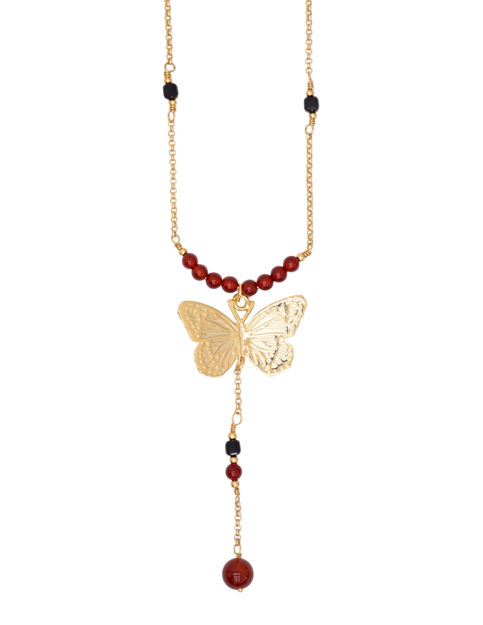 Collar de mariposa