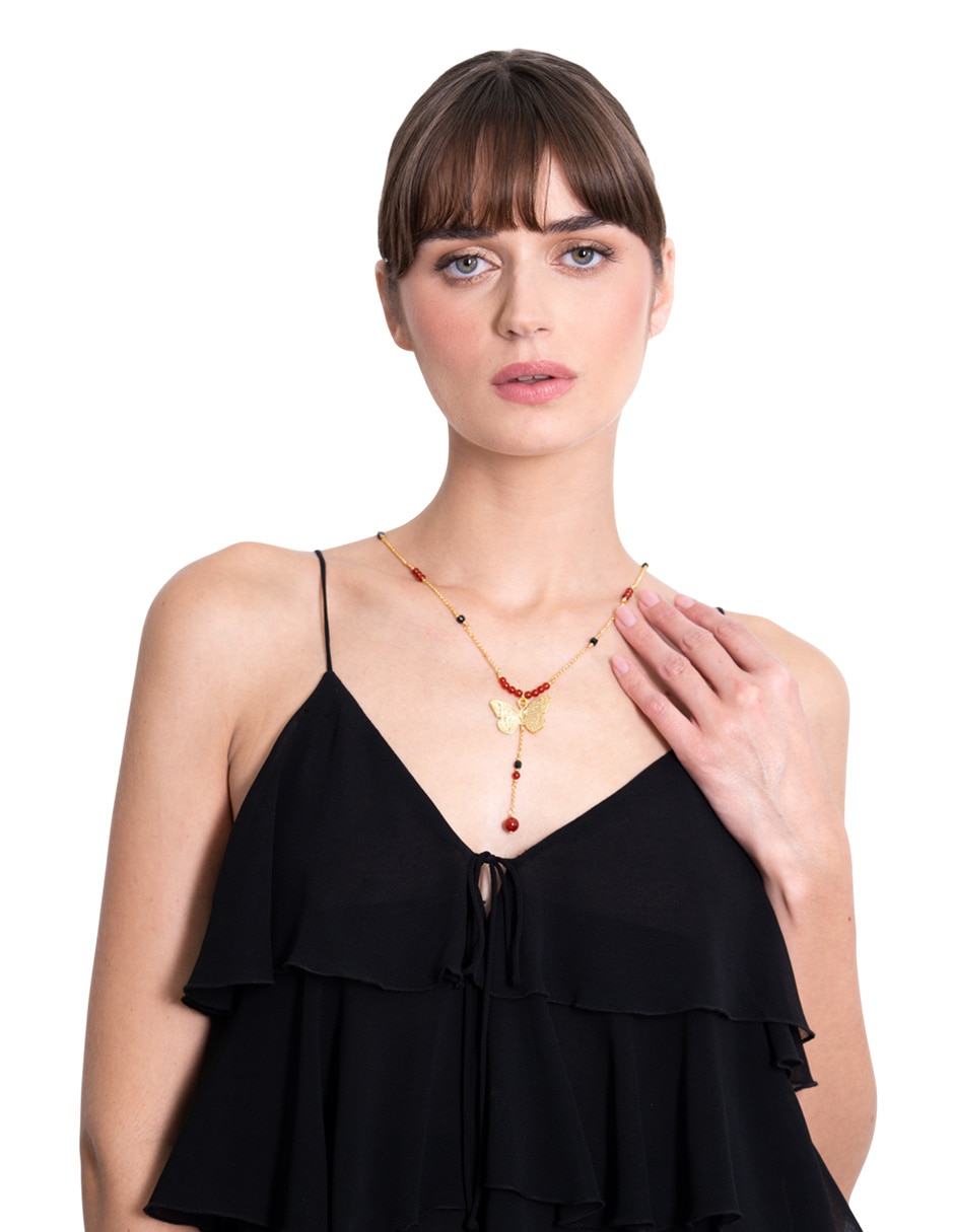 Collar de mariposa 4