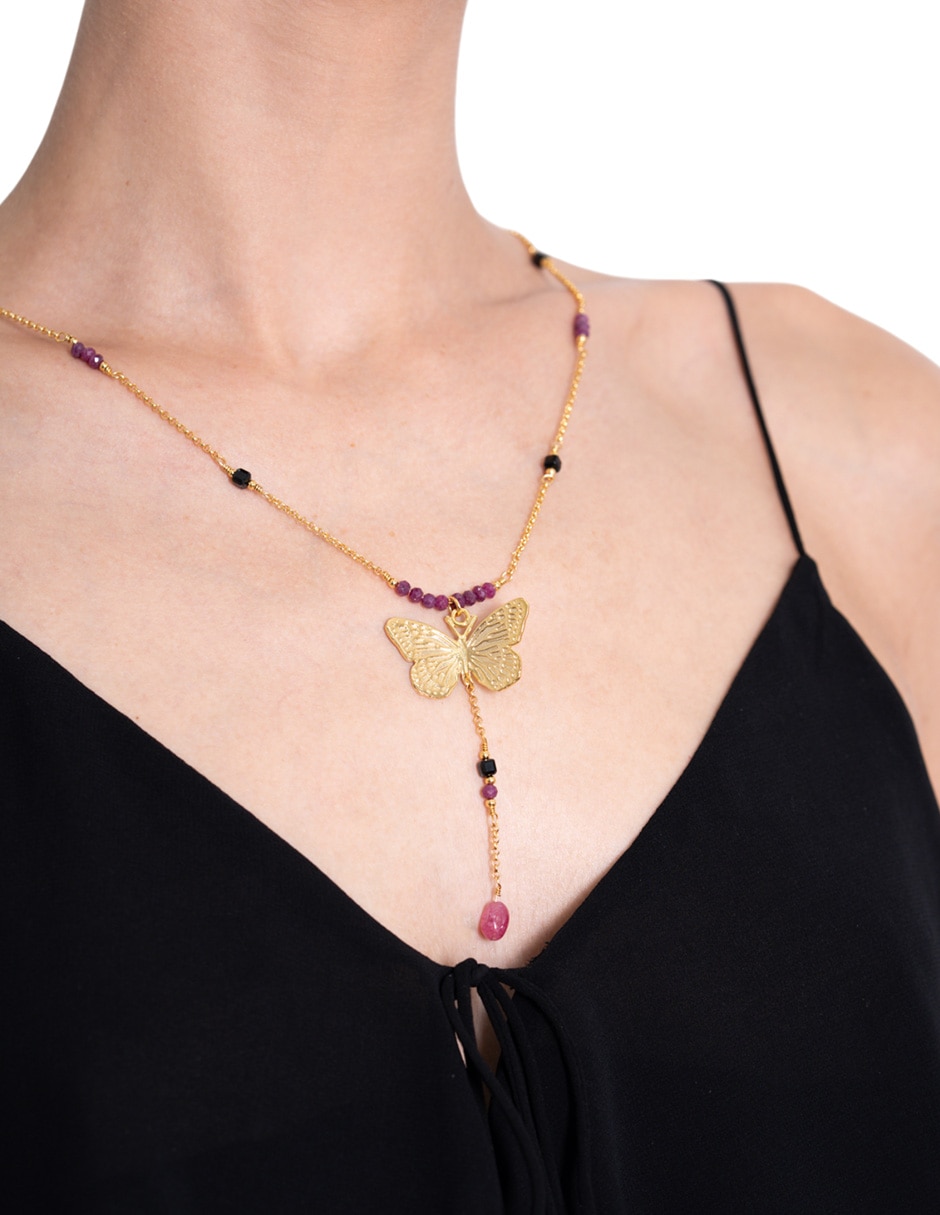 Collar de mariposa 4