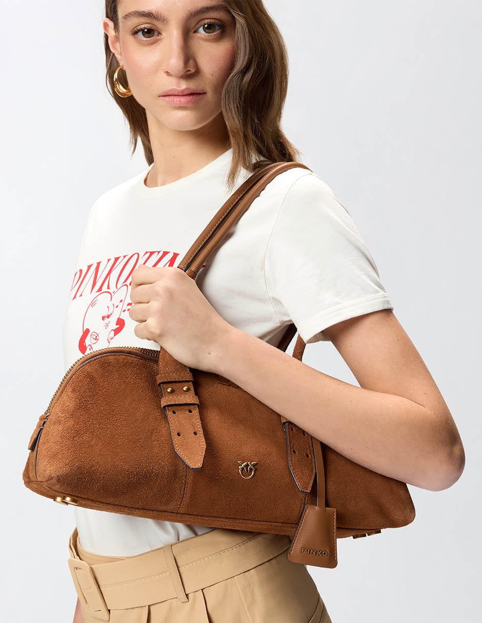 Bolsa shoulder de ante para mujer 6