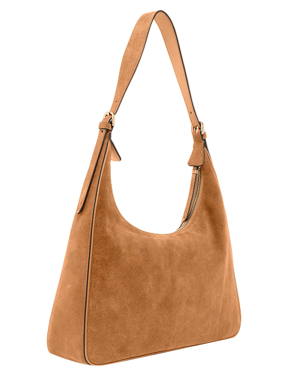 Bolsa hobo de ante para mujer 2