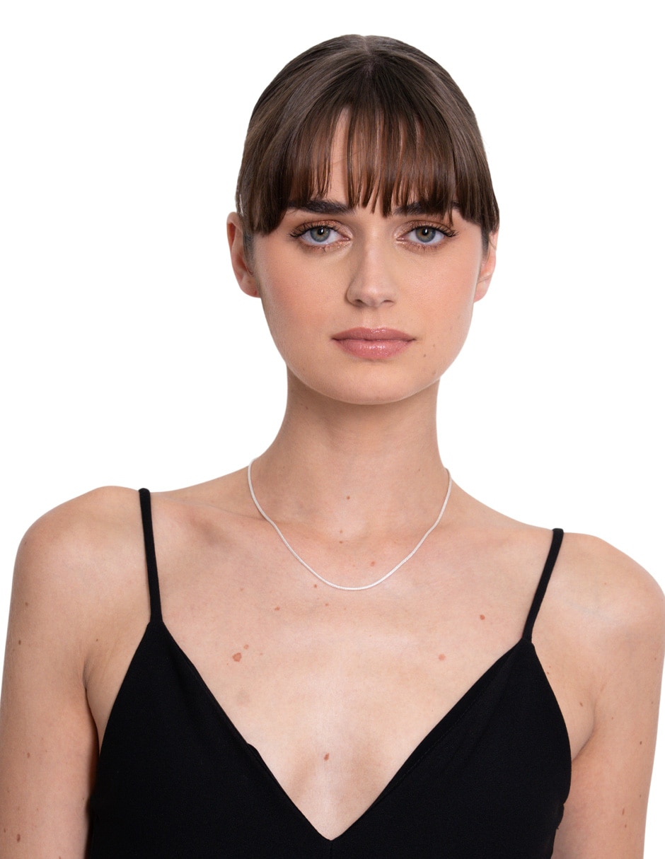 Collar redondo de plata P 925 2