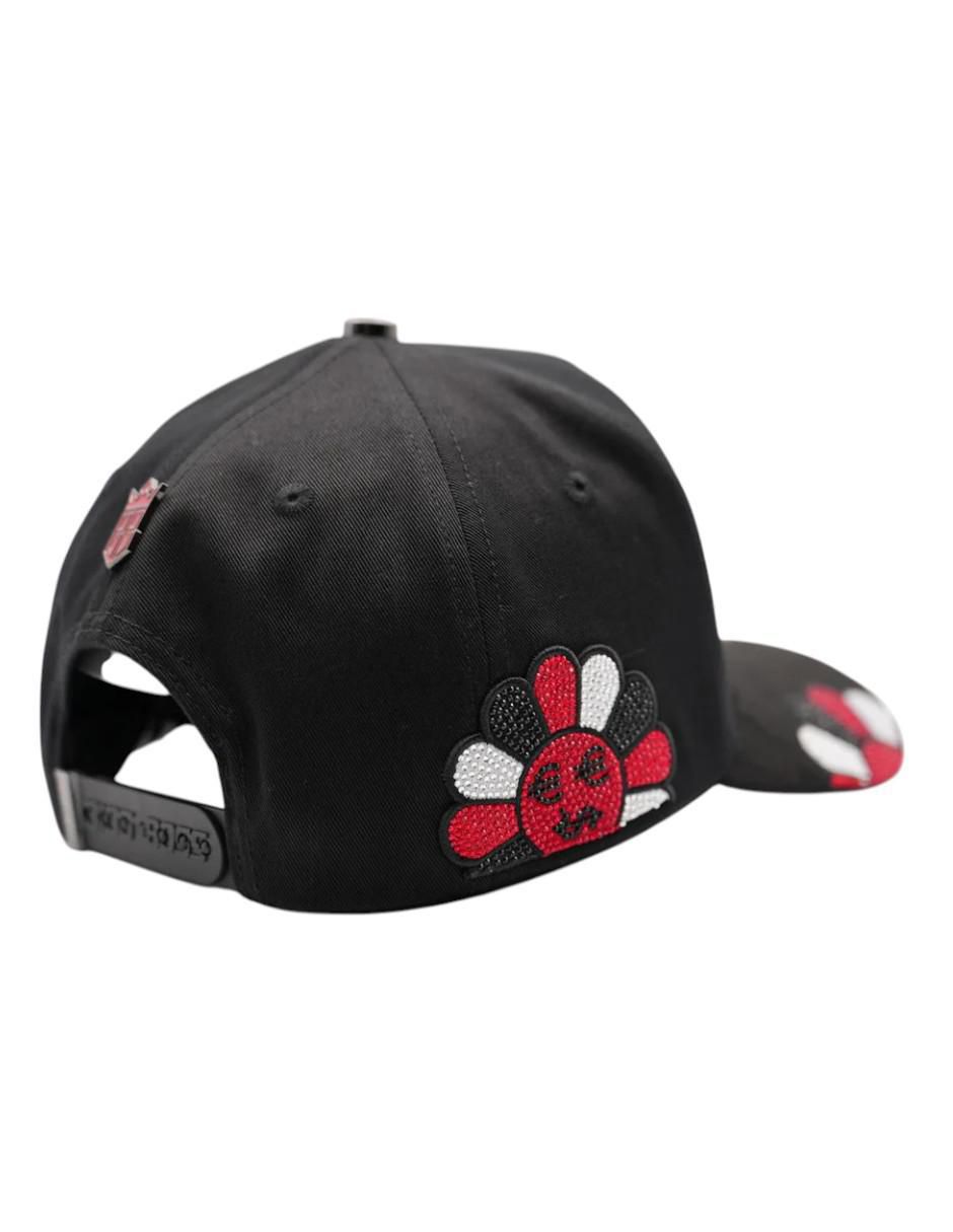 Gorra con visera curva snapback Big Boss Murakami Red para adulto