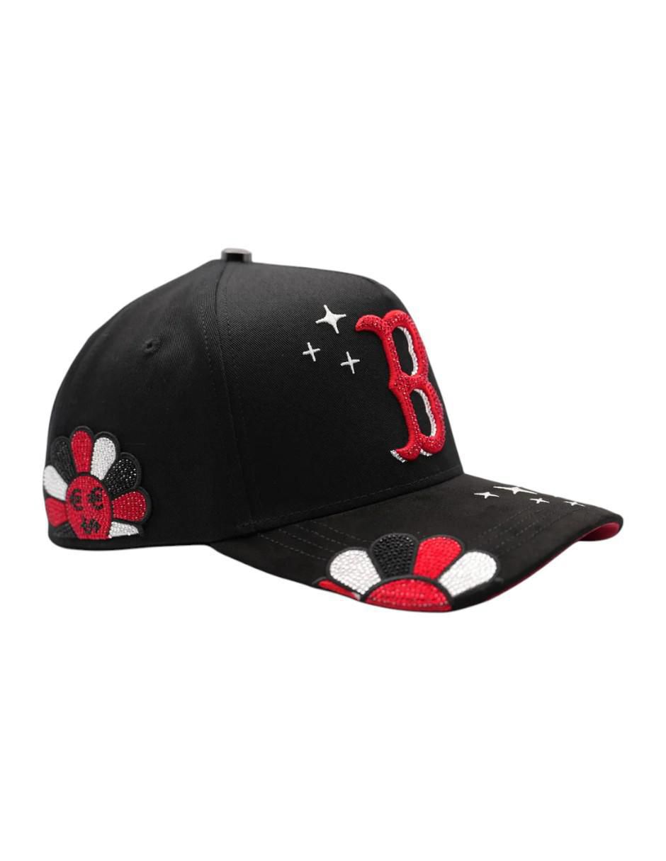 Gorra con visera curva snapback Big Boss Murakami Red para adulto