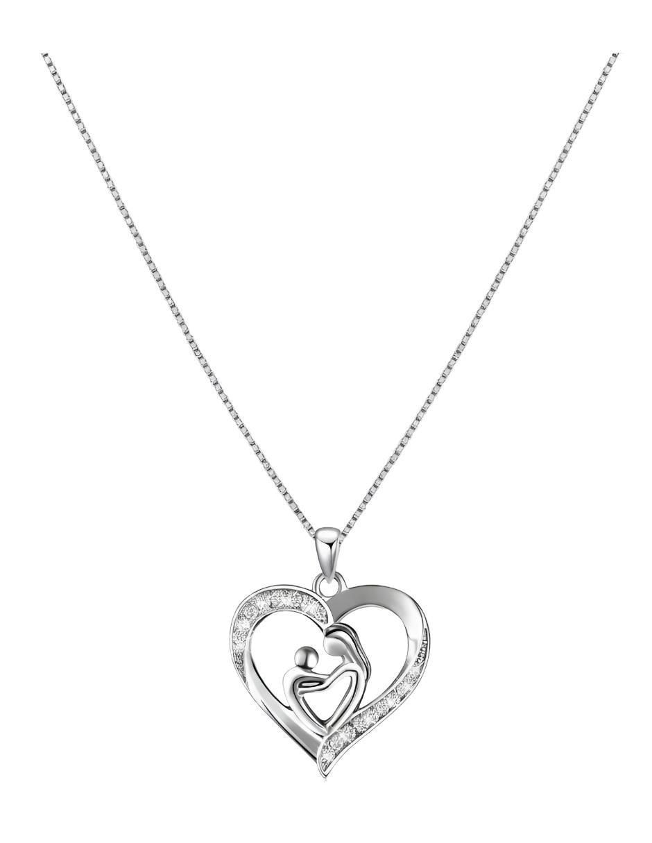 Collar de corazón de plata P 925 Collar de corazón de plata P 925
