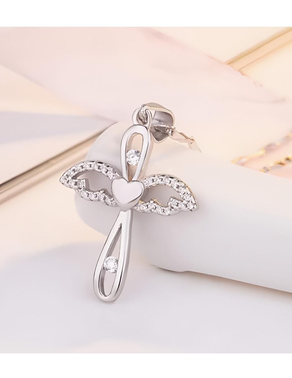 Collar cruz de plata P 925 2