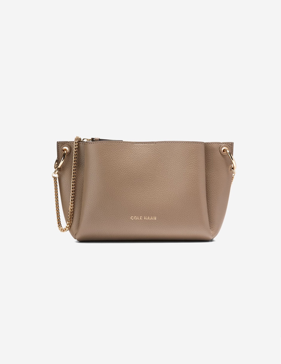 Bolsa crossbody de piel para mujer